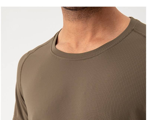 T-shirts en gros, t-shirts unis vierges, impression sérigraphique personnalisée, logo numérique, t-shirts en polyester et coton de marque, tailles plus - Product Image 2
