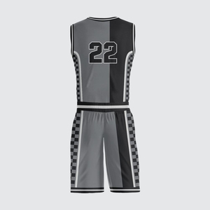 Customized Sublimated 100% Polyester Anti-Bacterial <b>Basketball</b> Jersey Set Quick Dry Plus Size Sportswear Includes Shorts - Product Image 6