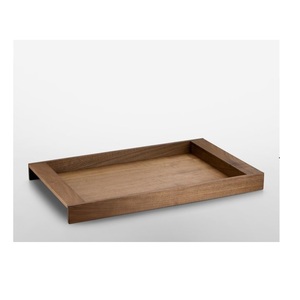 Modern Wooden <b>Tray</b> For <b>Kitchen</b> And Dining Use With Minimal Design And Easy To Clean Wooden Surface - Product Image 1