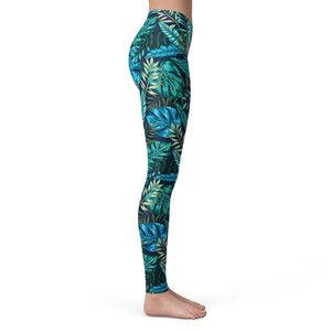 Pantalon de yoga sans couture pour femme, nouvelle collection, respirant, antibactérien, en polyester sublimé, taille mi-haute, décontracté, pour le fitness - Product Image 3