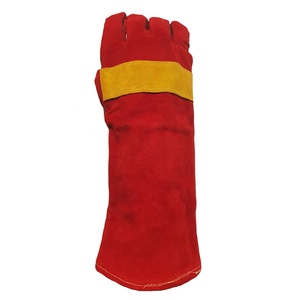 Guantes de Soldadura de Cuero Vacuno Resistentes al Calor, Tamaño Personalizado, para Uso Casual en Exteriores, Guantes de Protección Mecánica Duraderos - Product Image 6