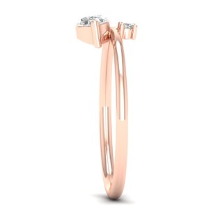 Anillo de Compromiso REYES de Plata de Ley 925 con Moissanita de Primera Calidad para Mujer, Precio al por Mayor, Certificado GRA, Joyería Fina - Product Image 3