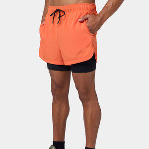 New Awrah Shorts for Men 100% Polyester Stretchable Fabric Custom Awrah Shorts Swimming <b>Mid</b> Waist Quick Dry Breathable - Product Image 1