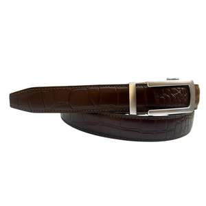 Ceinture décontractée pour homme en cuir véritable SUPERIOR TRADERZ, boucle à ardillon, écologique, imperméable, durable, logo personnalisable OEM - Product Image 3