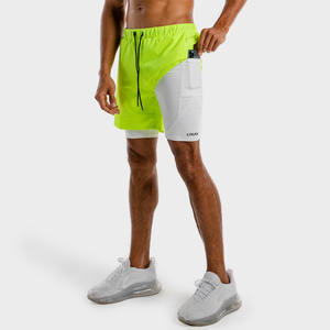 Shorts décontractés double couche au design tendance, prix de gros pour le marché d'exportation 2026 / Shorts pour hommes de haute qualité, personnalisation de marque en usine - Product Image 6