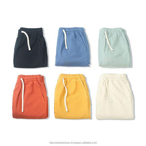 Nouvelle Collection 2025 – Short de jogging en coton pour femme, écologique, décontracté, pour l'été, en tissu délavé, uni, brodé, OEM - Product Image 4