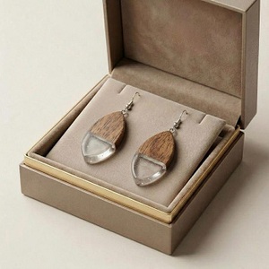 Pendientes de cuerno de búfalo de alta calidad en oferta al mejor precio, pendientes de cuerno de búfalo de f s international - Product Image 2