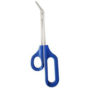 Ciseaux à cuticules sur mesure en acier durable à manche long, outil de manucure professionnel - Product Image 1
