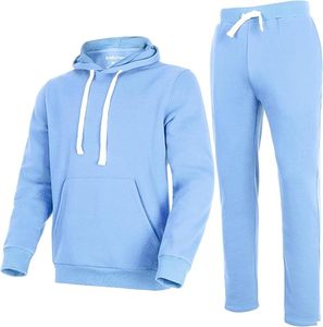 Streetwear Tracksuits Wholesale Custom Logo Mens and Womens Hoodie with Joggers Two Piece Set Fashion Clothing Supplier - Product Image 1