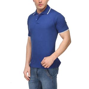 Camiseta ajustada Unisex con Logo personalizado, Polo de secado rápido de algodón, licra, color blanco, gran tamaño, Golf, novedad de 2021 - Product Image 4