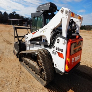 Bobcats Chargeuse compacte sur pneus, Broyeur, Moteur diesel, PLC, Haute efficacité, Polyvalent, Moteur, Pompe, Engrenage, Blanc, Garantie 2 ans - Product Image 4