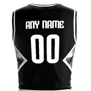 ชุดยูนิฟอร์มบาสเก็ตบอลแบบกำหนดเอง เสื้อเจอร์ซีย์โพลีเอสเตอร์แขนกุดและกางเกงขาสั้น ชุดทีมแบบซับลิเมชั่นสำหรับผู้ใหญ่ - Product Image 5