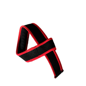 Bandes de poignet en coton et polyester pour le fitness, sangles de musculation en coton robustes avec logo personnalisé pour soulevé de terre - Product Image 5