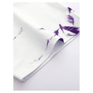 Camiseta con estampado gráfico Tie Dye para hombre, con estampado de letras, cuello redondo, manga corta, informal, ropa de calle de verano, moda, suave, transpirable, para uso diario - Product Image 2