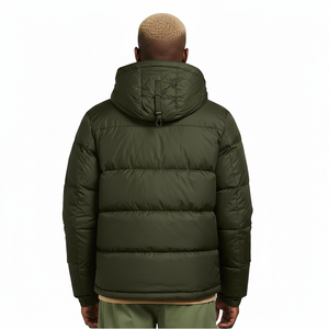 Chaqueta de Invierno Unisex de Alta Calidad al por Mayor, Nueva, Casual, con Revestimiento, Acolchada de Algodón, con Capucha, Resistente al Viento, Cierre de Cremallera, de Lona - Product Image 2