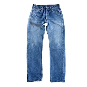 Selvedge กางเกงยีนส์ผ้ายีนส์ขาบานสำหรับผู้หญิง Y2K ซักสีฟ้าแบบหลวมการออกแบบด้านหน้าแบนสำหรับฤดูหนาว - Product Image 6