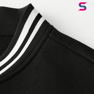 Wholesale Rate Newest Style Letter Embroidered Contrast Color Long Sleeve Single Breasted College Baseball Letterman <b>Jackets</b> - Product Image 4