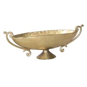 Frutero de Metal Estilo Europeo, Diseño Moderno, Vajilla Decorativa para Mesa, Tazones con Asa, Tazón de Lujo Hecho a Mano, Decoración para el Hogar - Product Image 1
