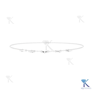 Collar con Inicial de Diamante Cultivado en Laboratorio, Oro Sólido de 14K/18K, Letra con Incrustaciones de Diamantes, Gargantilla, Joyería Fina para Mujer, Aniversario - Product Image 4