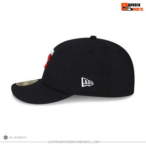 Gorra de béisbol DAPHNIA personalizada con bordado, estructurada, de visera plana, deportiva, premium, estilo streetwear, snapback, unisex. - Product Image 3