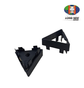 LONGNEW OEM ABS Triangle <b>Corner</b> <b>Bracket</b> with Protective Edge Guard | Custom Injection Molding - Product Image 3