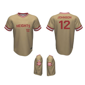 Uniformes de Béisbol al por Mayor, Camisetas de Béisbol Personalizadas de Poliéster 100% Baratas, Camisetas Blancas para Hombre, Sublimación Personalizada de la Mejor Calidad - Product Image 6
