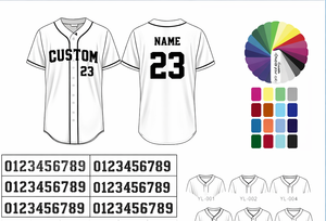 Camiseta de Béisbol Blanca Lisa Sublimada de Alta Calidad, 100% Algodón, Cuello en V, Tirantes en T, Manga Corta, Botones, Transpirable - Product Image 6