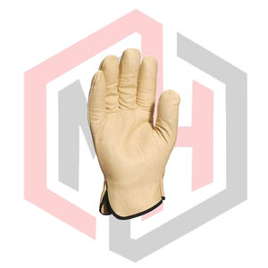 Gants de sécurité en cuir pour conducteur, couleur et logo personnalisables, pour travaux extérieurs, antidérapants, résistants aux déchirures, respirants, sans silicone, anti-coupure - Product Image 3