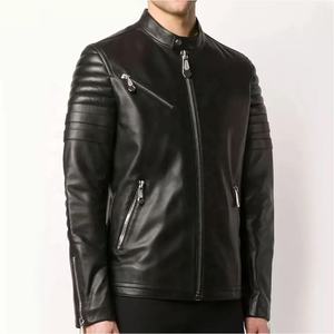 Veste de course en cuir avec logo personnalisé pour hommes pour l'été Street Biking Windproof Winter avec protecteurs - Product Image 3