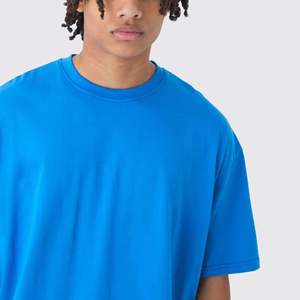 Camiseta Oversize Personalizable 100% Algodón para Hombre, Talla Grande 10, Hombros Caídos, Estilo Cuadrado, de Alto Gramaje, para Verano, Estilo Casual, Lisa - Product Image 2