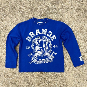 Camisetas de Manga Larga Holgadas para Hombre, Diseño Personalizado de Moda Urbana, Impresión Gráfica DTG de Alta Calidad, 100% Algodón y Poliéster - Product Image 4