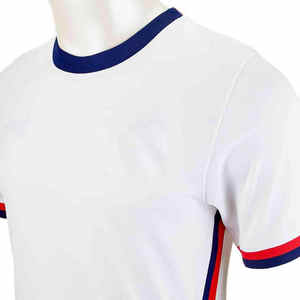 Maillot de football personnalisé de haute qualité 100% polyester, impression par transfert thermique, tissu respirant à séchage rapide pour adultes unisexes, personnalisable - Product Image 5
