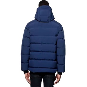 Chaqueta de burbujas de alta calidad para hombre, nuevo diseño, impermeable, cortavientos, reversible, con cuello alto, estilo moderno, para invierno y actividades al aire libre. - Product Image 2