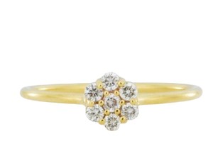 18K Solid Gold 0.21 Ct Cluster Lab Grown Diamond <b>Ring</b> for Women | IGI Certified Luxury Diamond <b>Statement</b> <b>Ring</b>-Gift - Product Image 3