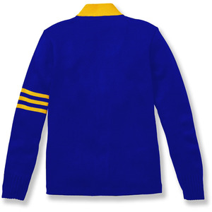 Make Your Custom Premium Quality V-Neck for Sorority/Fraternity/Schools/Colleges/Universities Logos Knitted <b>Cardigans</b> <b>Sweaters</b> - Product Image 4