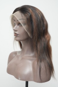 Full Lace <b>Wig</b> Indian Remy Hair Long Brown Transparent Lace Baby Hair Swiss Lace Base Average Size frontal <b>wig</b> - Product Image 3