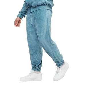 Chándal de terciopelo 100% con cremallera para hombre, de alta calidad, impreso por el fabricante, venta al por mayor, chándales deportivos de moda para hombre. - Product Image 4