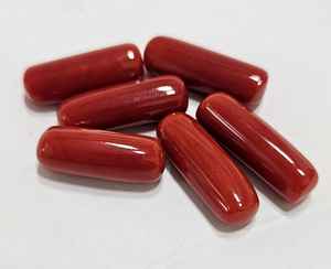 Coral Rojo Natural Italiano en Forma de Cápsula, Gema de Primera Calidad en Cristal de Alta Calidad, Gema Suelta para Joyería - Product Image 2
