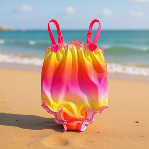 Maillot de bain une pièce grande taille HDJ, effet ventre plat, tenue de plage conservatrice, monokini sexy wq21009 - Product Image 3