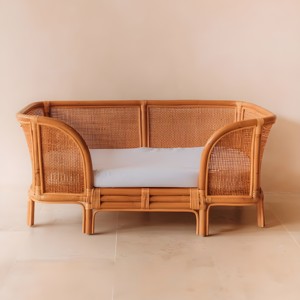 Webbing rattan cat <b>bed</b> on legs stylish pet furniture competitive price dog <b>nest</b> puppy sofa <b>beds</b> - Product Image 1