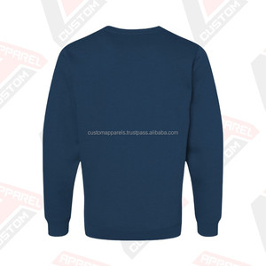 Sweat-shirt streetwear en molleton 100 % coton épais, coupe classique, broderie personnalisée, pull premium - Product Image 6