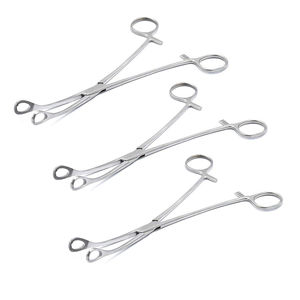 Ovum Forceps Clamp Manual High Quality Surgical Instrument Set Stainless Steel with 1 Year Warranty by <b>Blush</b> Surgical - Product Image 2