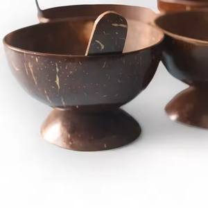 Tazones de Cáscara de Coco con Logotipo Personalizado, Ecológicos, Hechos a Mano, para Fiestas, Estilo Bohemio, Origen Vietnam - Product Image 3