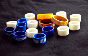 Bagues de doigt réglables en silicone très demandées pour le yoga, la méditation et les pratiques de pleine conscience, disponibles au prix d'usine - Product Image 4