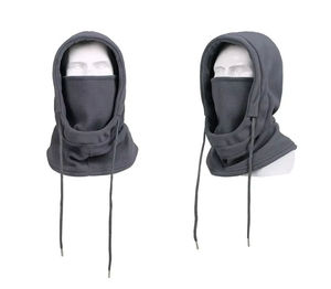 Cagoule polaire chaude pour hommes et femmes, masque facial d'hiver, cache-cou, bonnet à capuche coupe-vent et thermique - Product Image 2