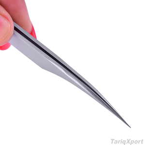 Juego de Pinzas Profesionales de Acero Inoxidable para Pestañas, Herramientas de Precisión para Aplicación de Pestañas Postizas, Diseño de Punta Suave - Product Image 5