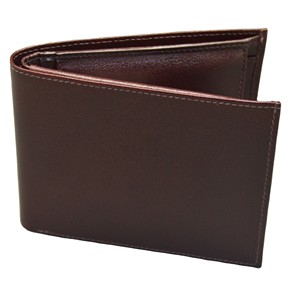 High Quality Men's Slim Short Bifold Cardholder Striped Genuine Leather <b>RFID</b> <b>Blocking</b> Button Fashionable Multi-Function <b>Wallet</b> - Product Image 1