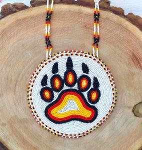 Fashionable Beads Necklace And Earring Set Designed To Complement Indo <b>Western</b> And Ethnic Outfits - Product Image 3