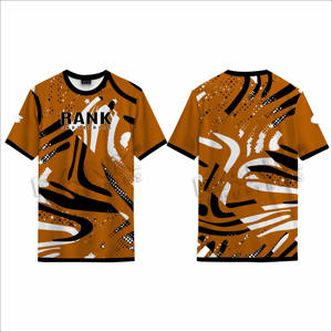 Camisetas estampadas de diseño personalizado de nuevo estilo para hombre, ropa de calle, corte holgado, camisetas para hombre 100% algodón, camisetas para hombre en oferta. - Product Image 3