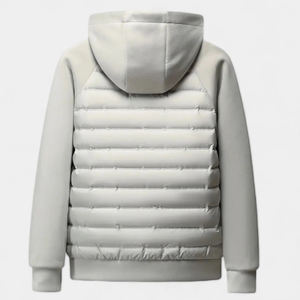 Veste d'équitation d'hiver personnalisée de haute qualité pour hommes, veste matelassée à fermeture éclair intégrale, chaude et tendance, pour l'équitation - Product Image 3